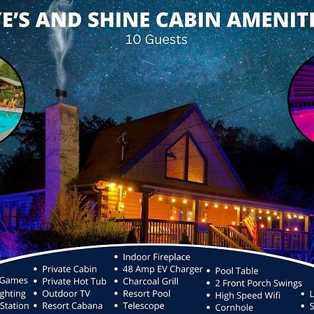 Ryes And Shine Bootlegger'S Cabin! Hot Tub* Pool* Arcade* Billiards *Ev * Pet Friendly Sevierville Kültér fotó